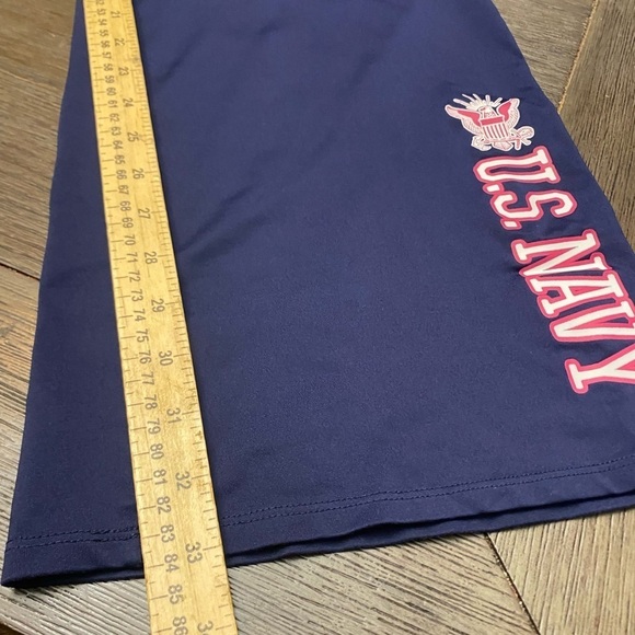 Under Armour, blue track pants with slim fit, and elastic waistband XL - Picture 9 of 12